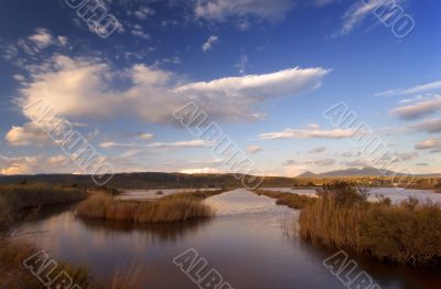 The lake in Yalova, southern Greece