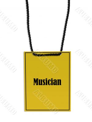 Musician stage pass