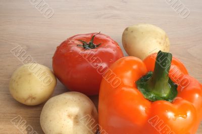Fresh vegetables - healthy food