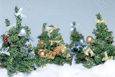 artificial christmas trees