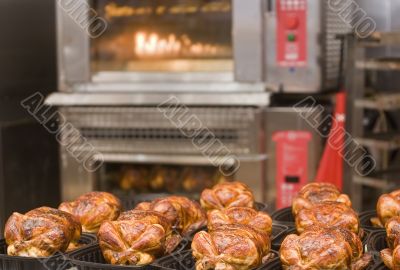 Roast Chickens and Oven
