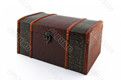 Retro style treasure chest