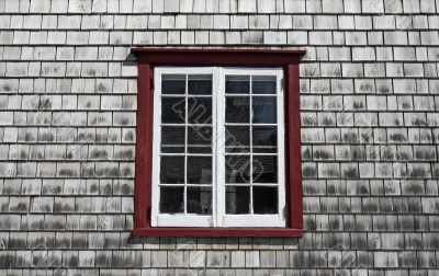 Window of an old country house