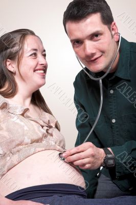 pregnant couple