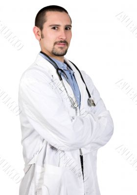 friendly male doctor