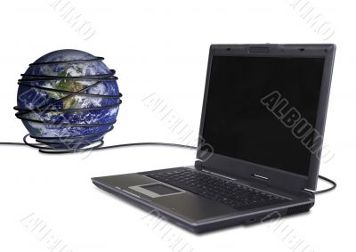 communications worlwide - laptop
