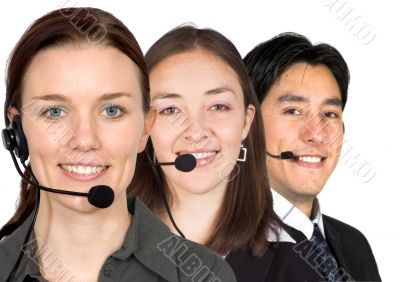 customer service team
