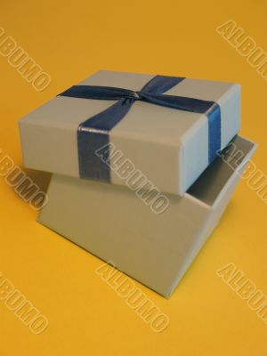 Blue gift box