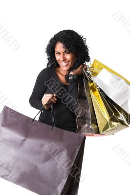 Happy shopper