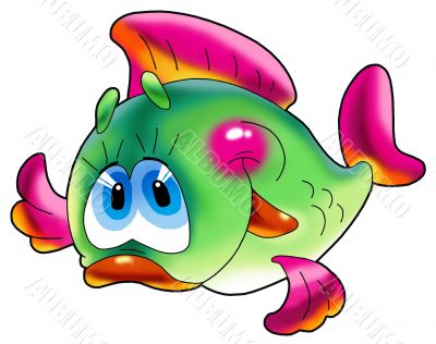 Cheerful fish. Cheerful fish.