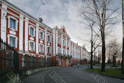 The building of St.Petersburg State University, Russia