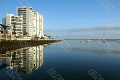 Apartment Tower By The Water