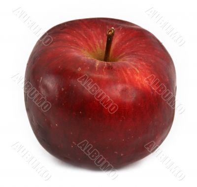 red apple