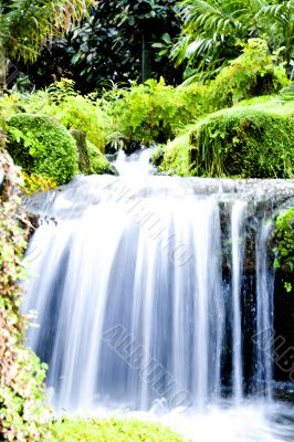 Slow water fall