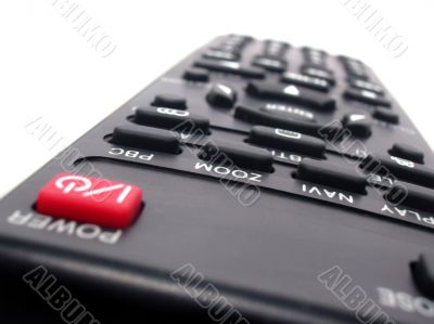TV or DVD player remote control