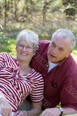 Lovely senior couple