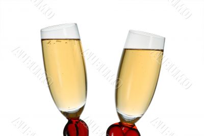 Champagne glasses