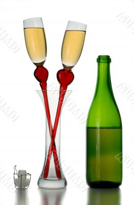 Champagne glasses