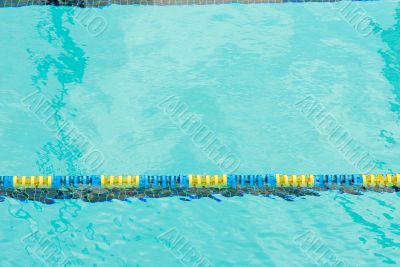 blue swimming pool
