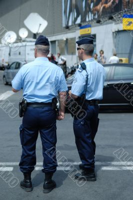 french policeman