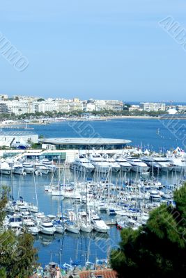 View of Cannes (french riviera)