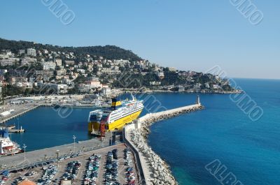 Port of Nice (france, french riviera)