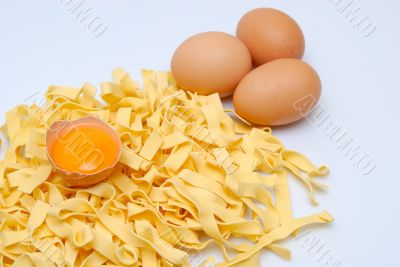 pasta and egg