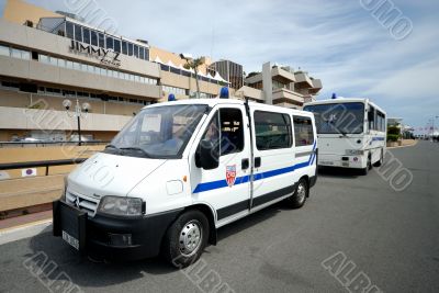 french police vehicle