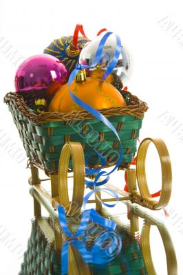 Christmas decoration with mouse