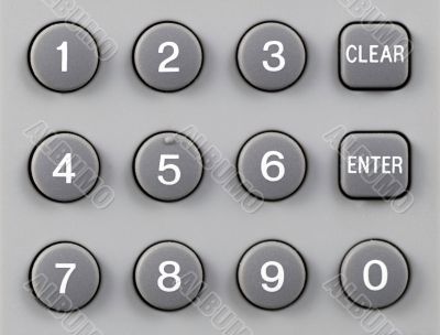 Remote control keypad