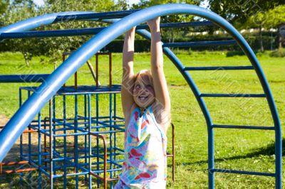 Girl at playground