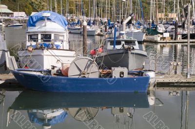 Small Blue Boat Small Blue Boat