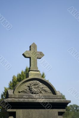 Old broken grave Old broken grave