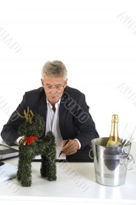 Christmas at the office Christmas at the office