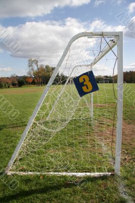 Side View of a Goal Side View of a Goal