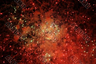 Abstract fireworks lights Abstract fireworks lights