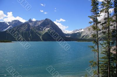 Lake in Kananaskis Country, Alberta, Canada