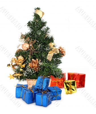 christmas tree and gifts #2