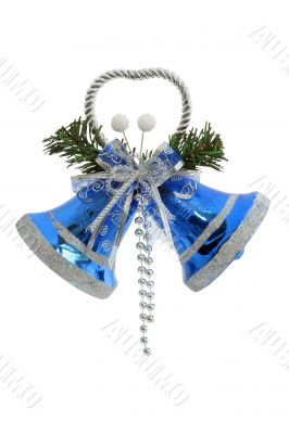 Christmas Bells / isolated with clipping path