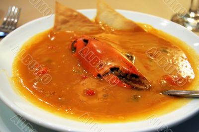 Crab soup