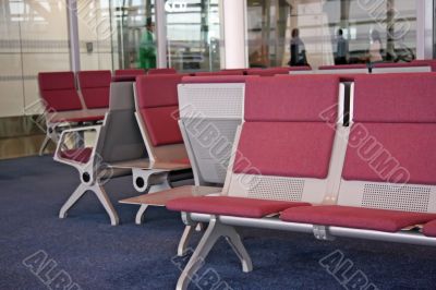 Airport waiting lounge