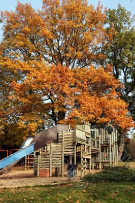 Autumn playground