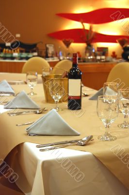 Contemporary luxury restaurant