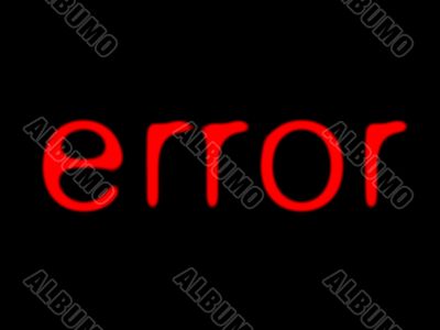 error message error message