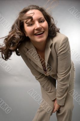 smiling business woman