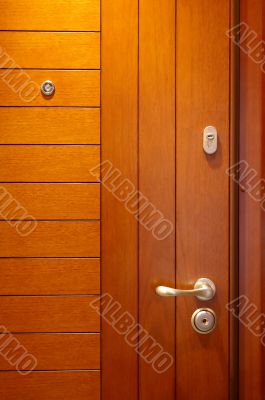 wooden door