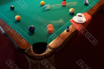billiard table