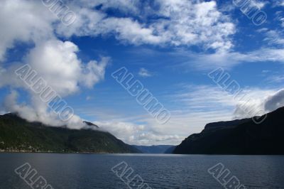 Beautiful Norwegian fjord