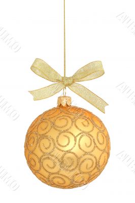 Christmas ball isolated / with clipping path
