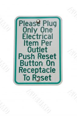 Electrical Sign